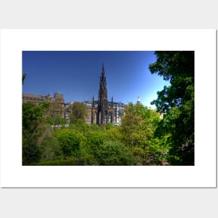 Scott Monument  II Posters and Art